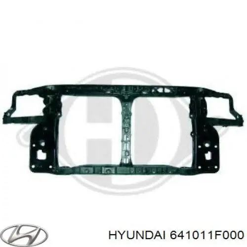 Osłona chłodnicy kompletna (panel mocowania reflektorów) do KIA Sportage II JE