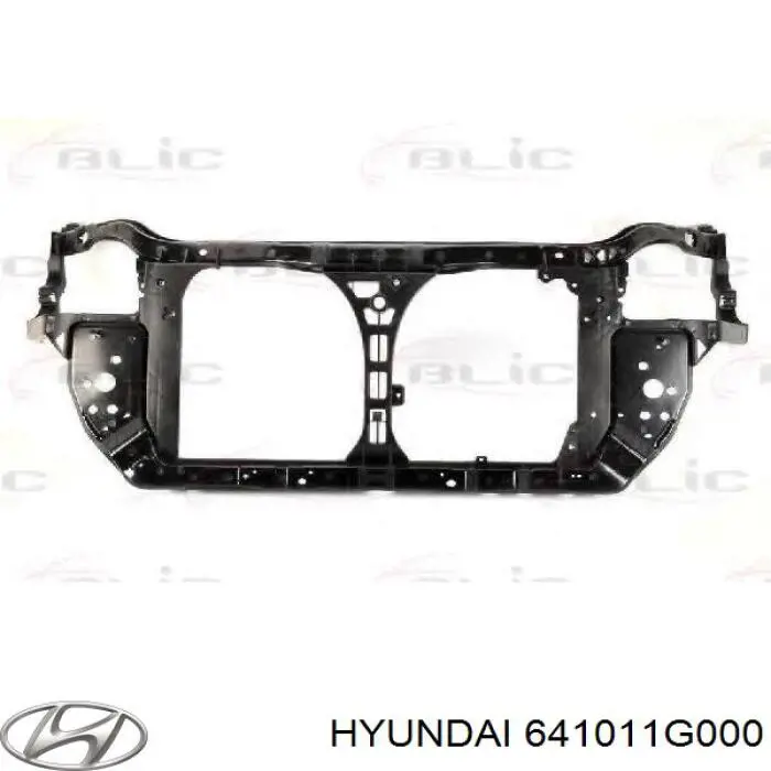 Osłona chłodnicy kompletna (panel mocowania reflektorów) Hyundai/Kia 641011G000 cena, od 149,09 USD