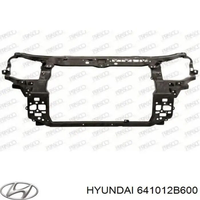 Osłona chłodnicy kompletna (panel mocowania reflektorów) Hyundai/Kia 641012B600 cena, od 378,56 USD
