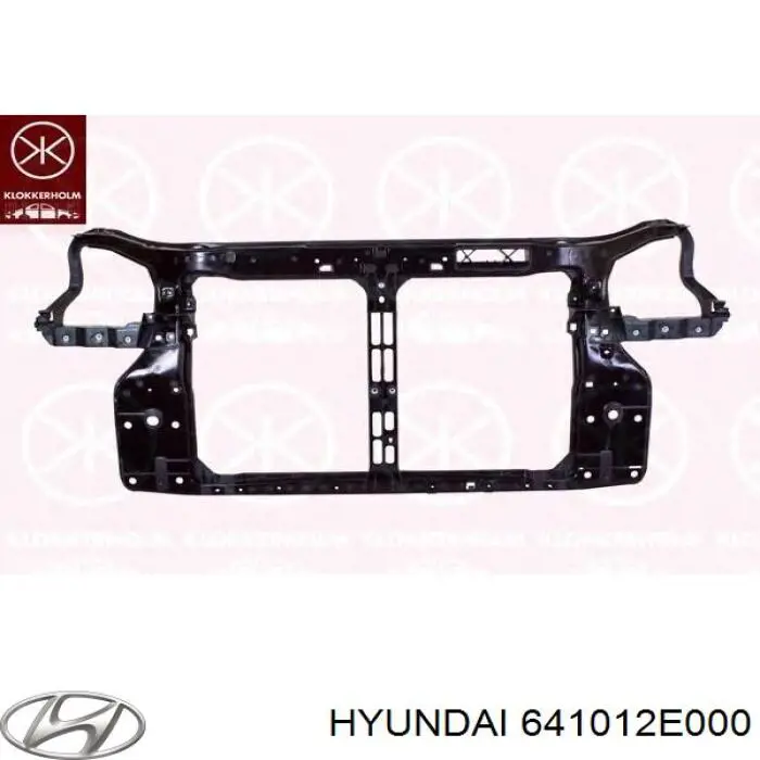 641012E000 Hyundai/Kia Osłona chłodnicy kompletna (panel mocowania reflektorów)