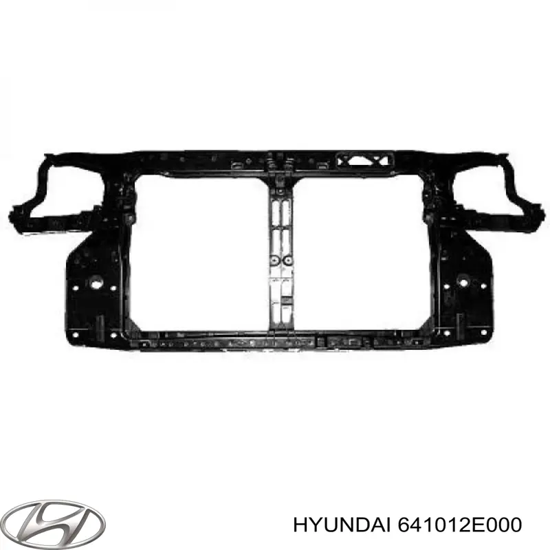 Osłona chłodnicy kompletna (panel mocowania reflektorów) Hyundai/Kia 641012E000 cena, od 157,89 USD