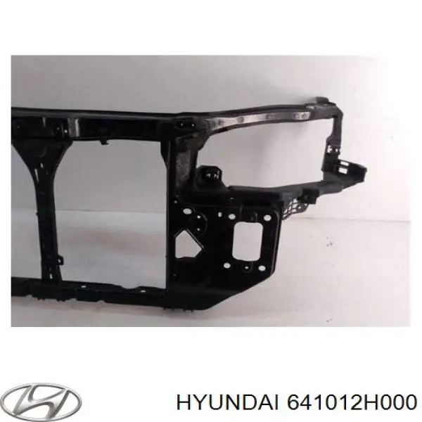 641012H000 Hyundai/Kia Osłona chłodnicy kompletna (panel mocowania reflektorów)
