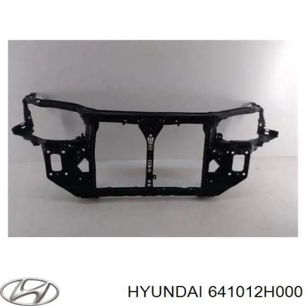 Osłona chłodnicy kompletna (panel mocowania reflektorów) 641012H000 Hyundai/Kia