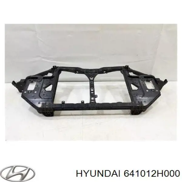 Osłona chłodnicy kompletna (panel mocowania reflektorów) 641012H000 Hyundai/Kia