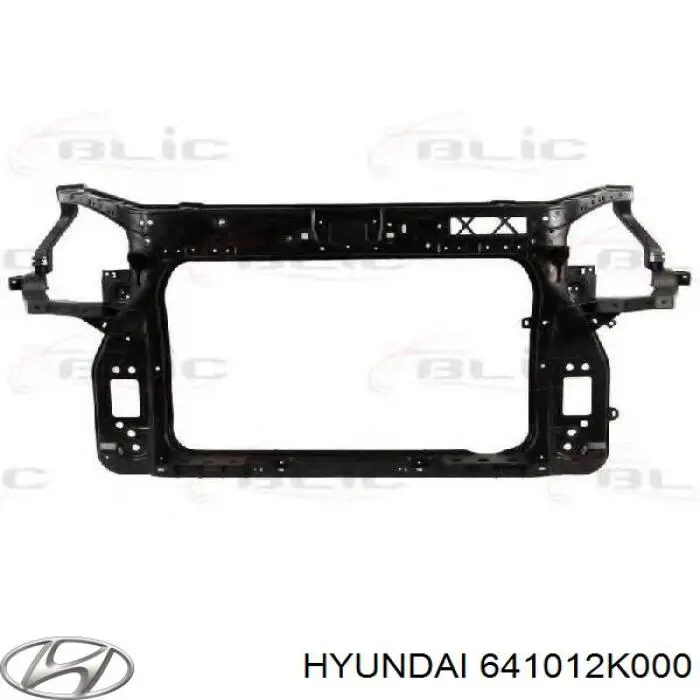 Osłona chłodnicy kompletna (panel mocowania reflektorów) Hyundai/Kia 641012K000 cena, od 112,22 USD