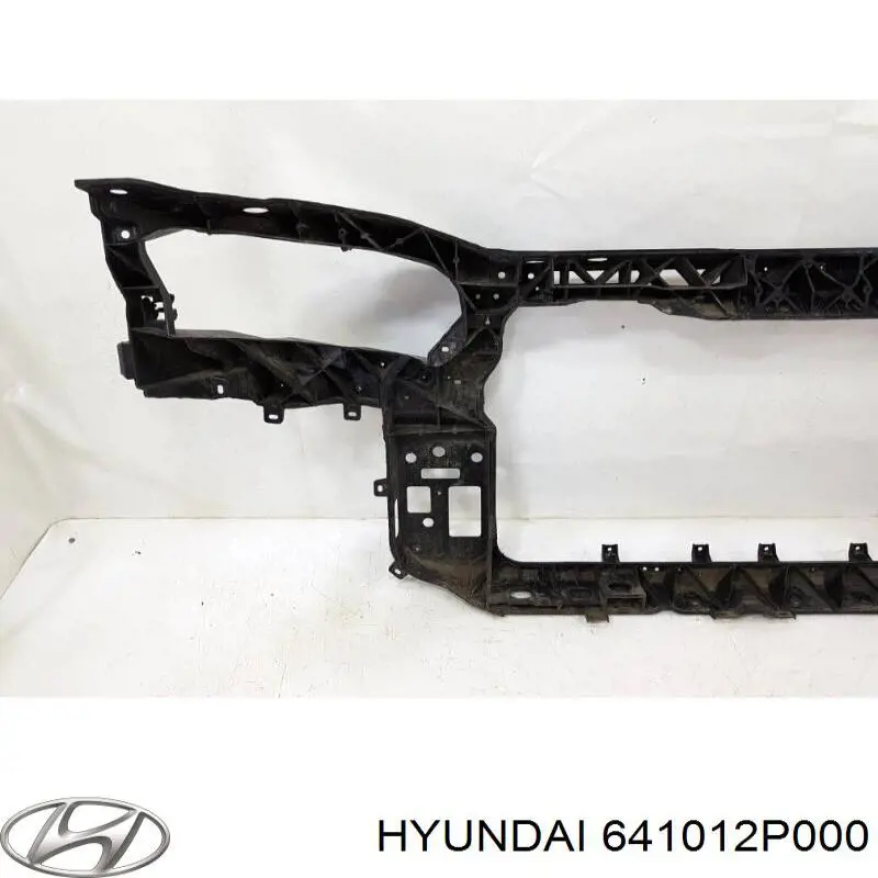 641012P000 Hyundai/Kia Osłona chłodnicy kompletna (panel mocowania reflektorów)
