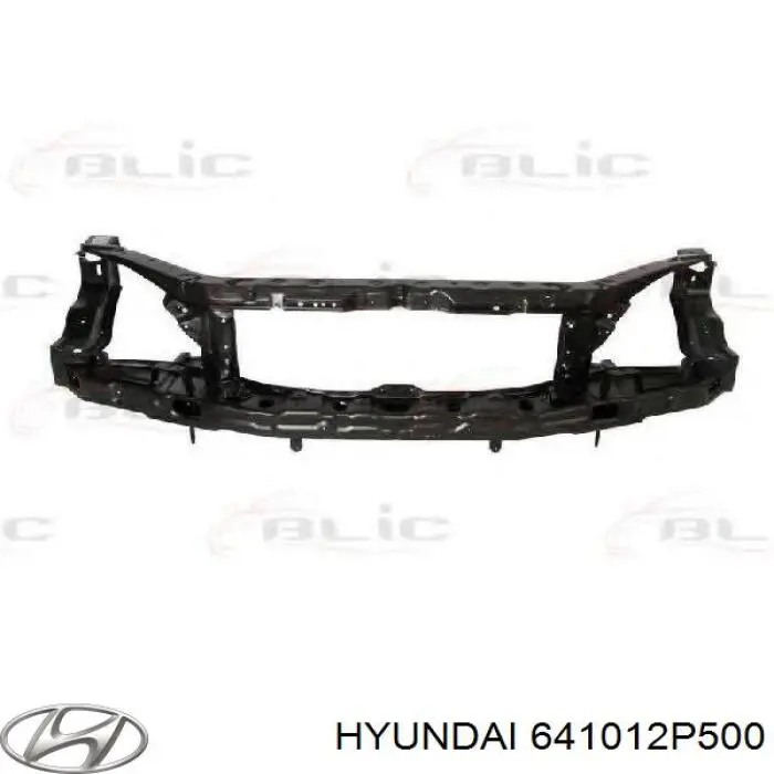 641012P500 Hyundai/Kia Osłona chłodnicy kompletna (panel mocowania reflektorów)