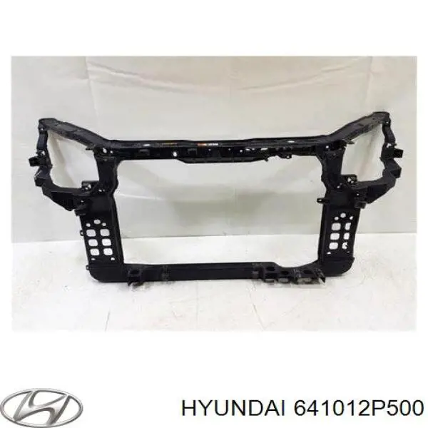 Osłona chłodnicy kompletna (panel mocowania reflektorów) 641012P500 Hyundai/Kia