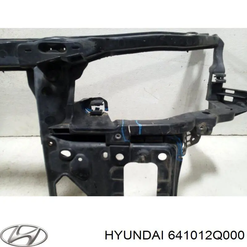 Osłona chłodnicy kompletna (panel mocowania reflektorów) Hyundai Elantra IV sedana (HD) (2006 - 2011) cena, od 100,67 USD