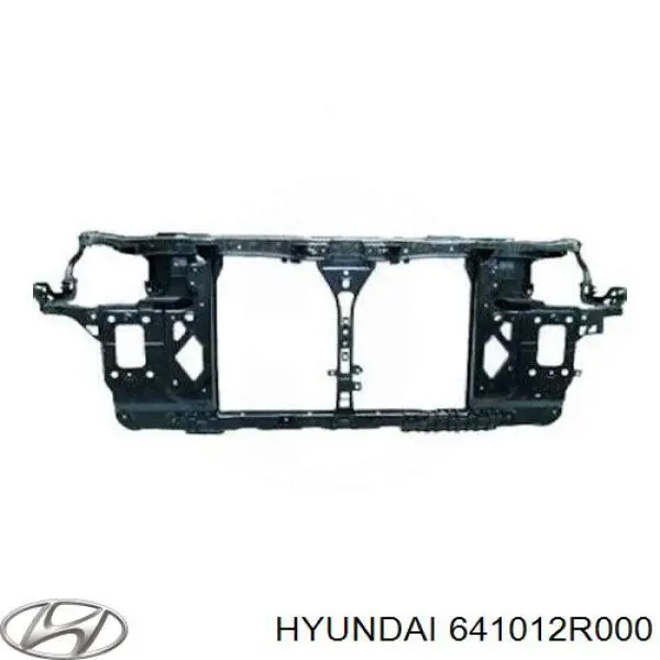Do koszyka 641012R000 Hyundai/Kia Osłona chłodnicy kompletna (panel mocowania reflektorów)