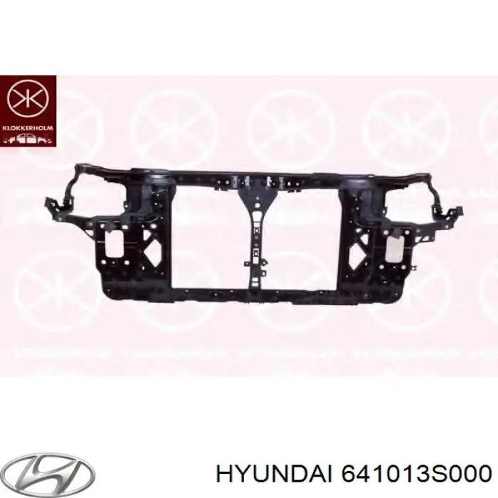 641013S000 Hyundai/Kia Osłona chłodnicy kompletna (panel mocowania reflektorów)