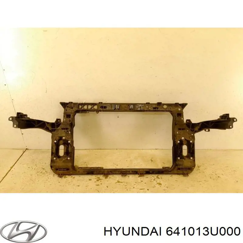 Osłona chłodnicy kompletna (panel mocowania reflektorów) Hyundai/Kia 641013U000 cena, od 126,27 USD