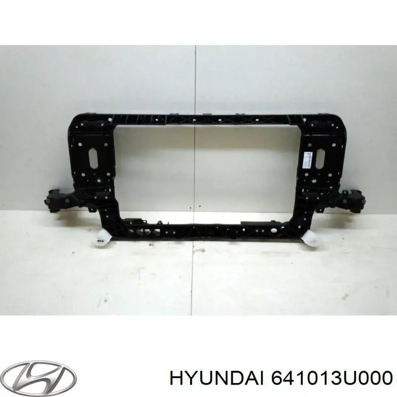 Do koszyka 641013U000 Hyundai/Kia Osłona chłodnicy kompletna (panel mocowania reflektorów)