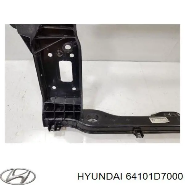 Osłona chłodnicy kompletna (panel mocowania reflektorów) Hyundai/Kia 64101D7000 cena, od 35,12 USD