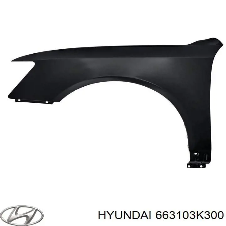 663103K300 Hyundai/Kia Błotnik przedni lewy