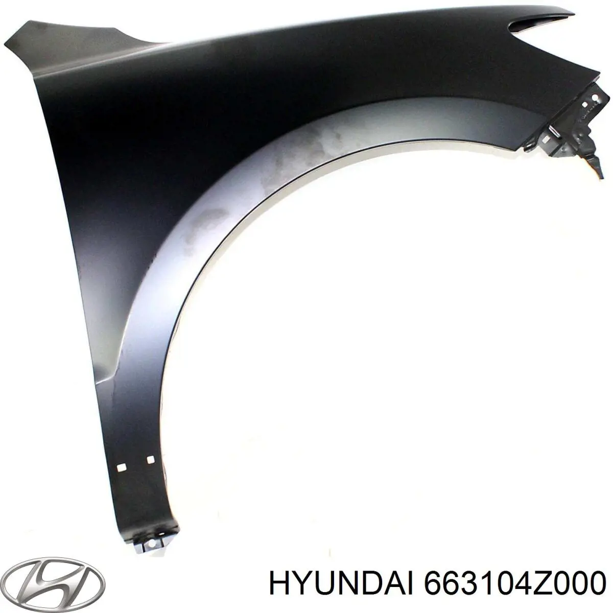663104Z000 Hyundai/Kia Błotnik przedni lewy