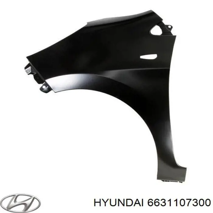 Błotnik przedni lewy Hyundai/Kia 6631107330 cena, od 79,71 USD