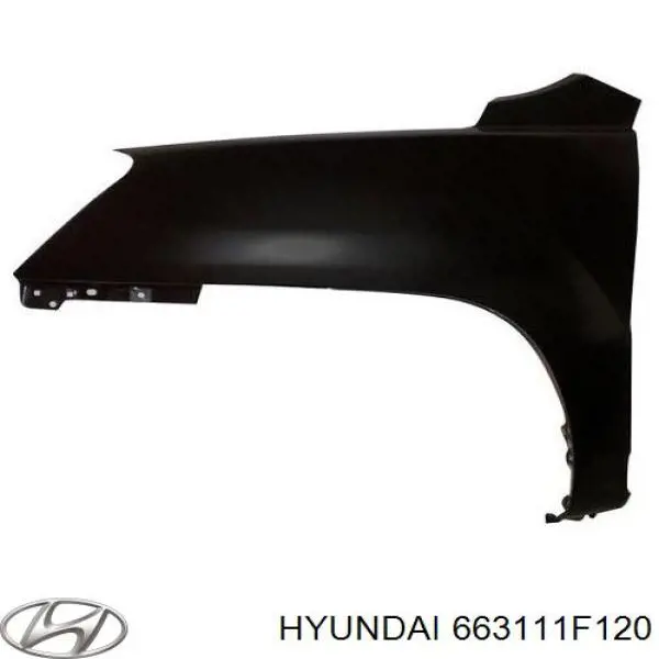 663111F120 Hyundai/Kia Błotnik przedni lewy