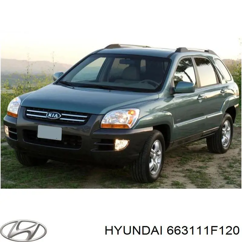 Błotnik przedni lewy Hyundai/Kia 663111F120 cena, od 129,44 USD