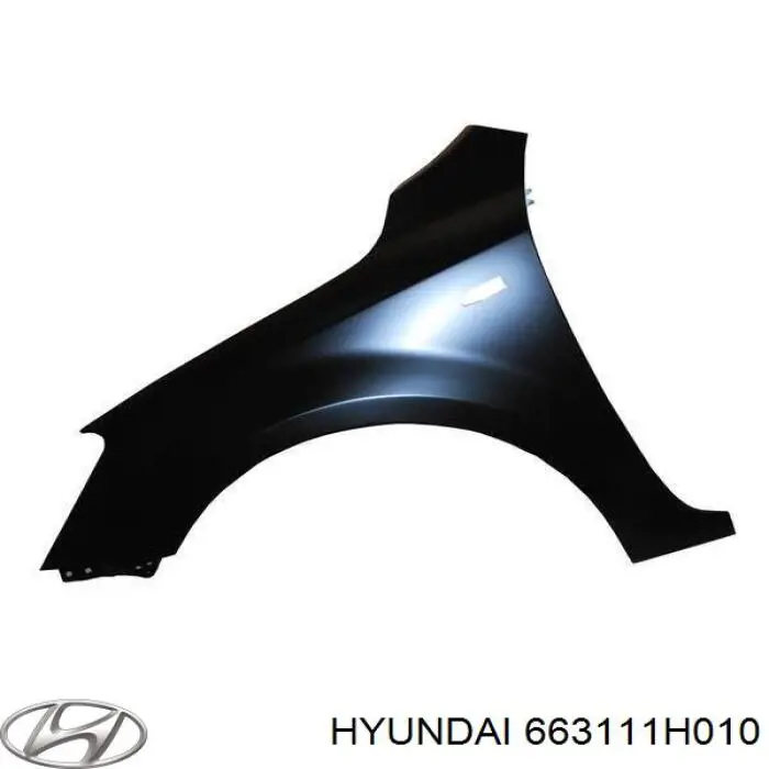 Błotnik przedni lewy Hyundai/Kia 663111H010 cena, od 100,03 USD