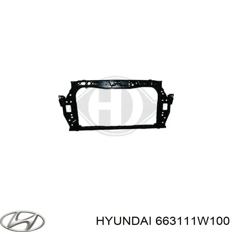 Błotnik przedni lewy Hyundai/Kia 663111W100 cena, od 139,88 USD