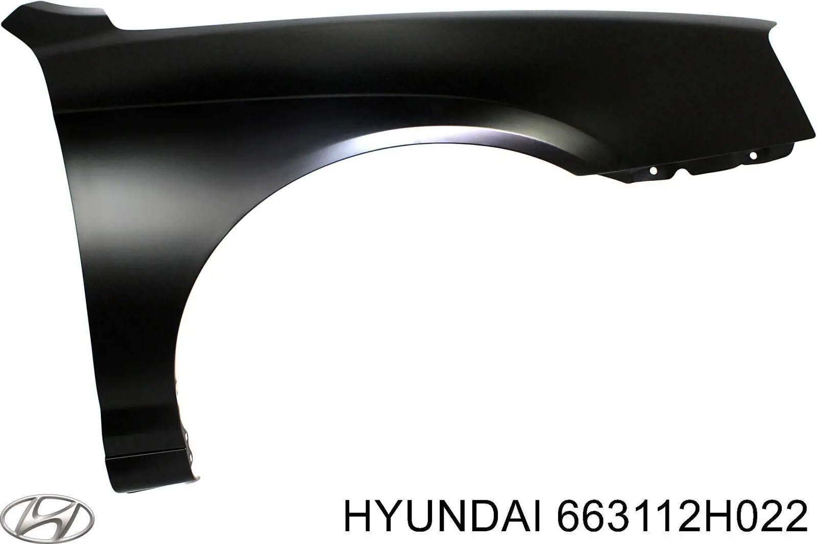 663112H022 Hyundai/Kia Błotnik przedni lewy