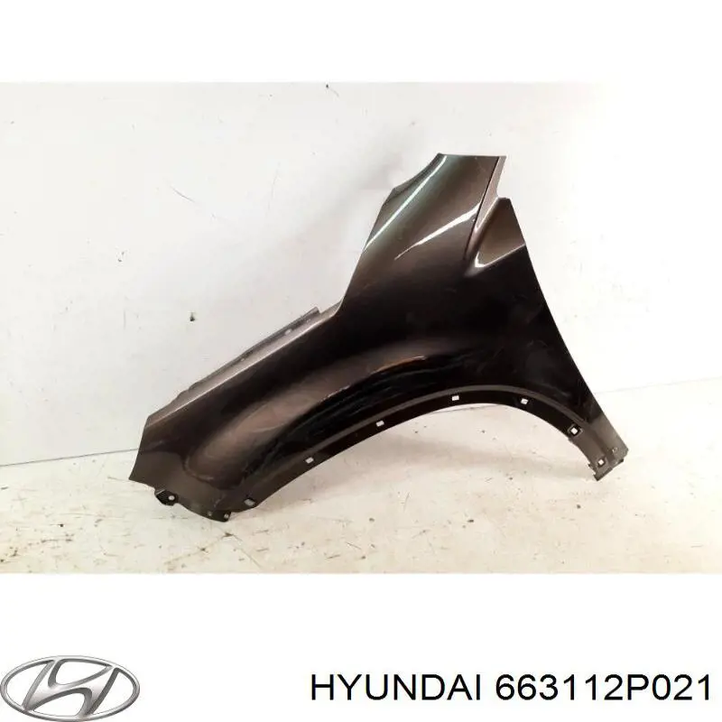 663112P021 Hyundai/Kia Błotnik przedni lewy