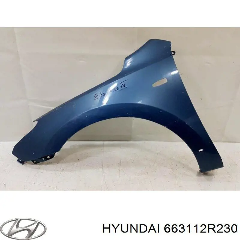 Błotnik przedni lewy Hyundai/Kia 663112R230 cena, od 146,42 USD