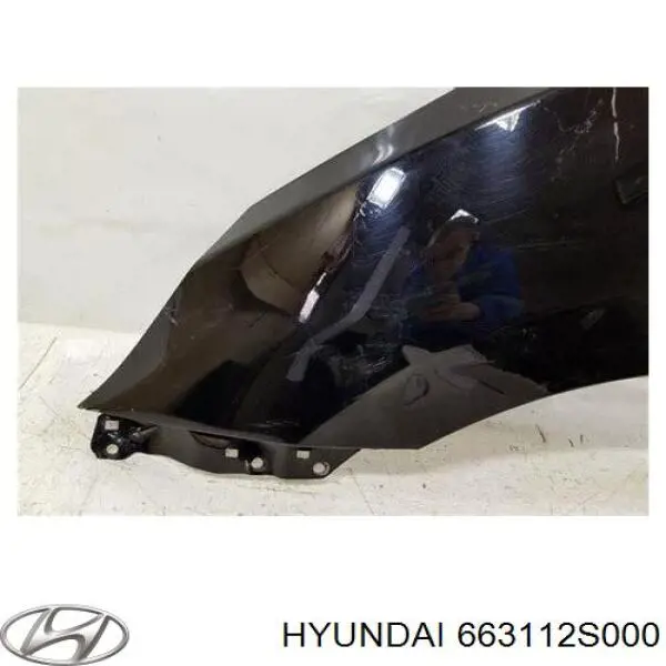 Błotnik przedni lewy Hyundai/Kia 663112S000 cena, od 60,42 USD