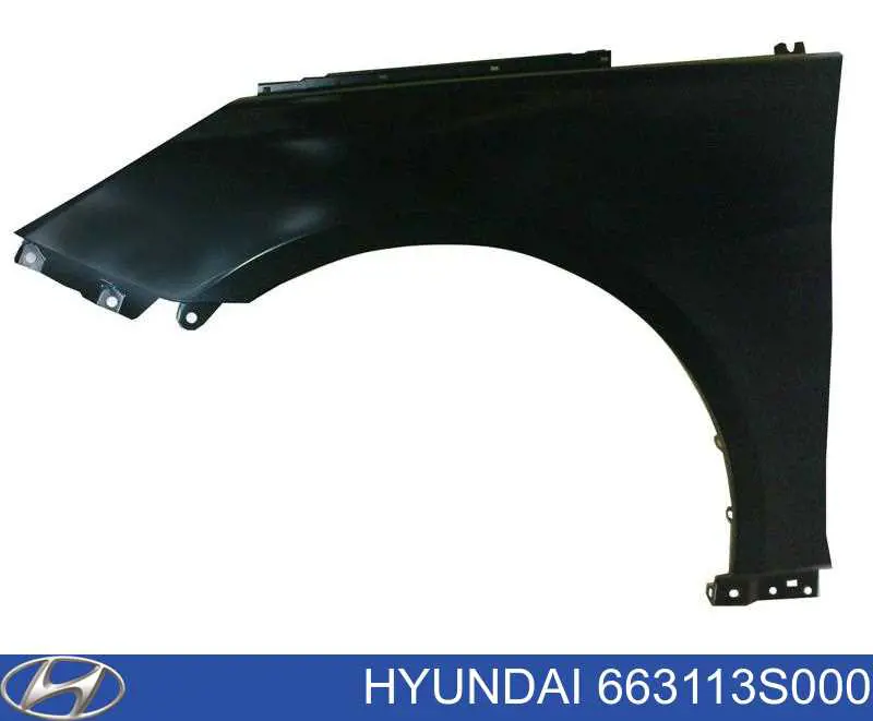 Błotnik przedni lewy Hyundai/Kia 663113S000 cena, od 109,80 USD