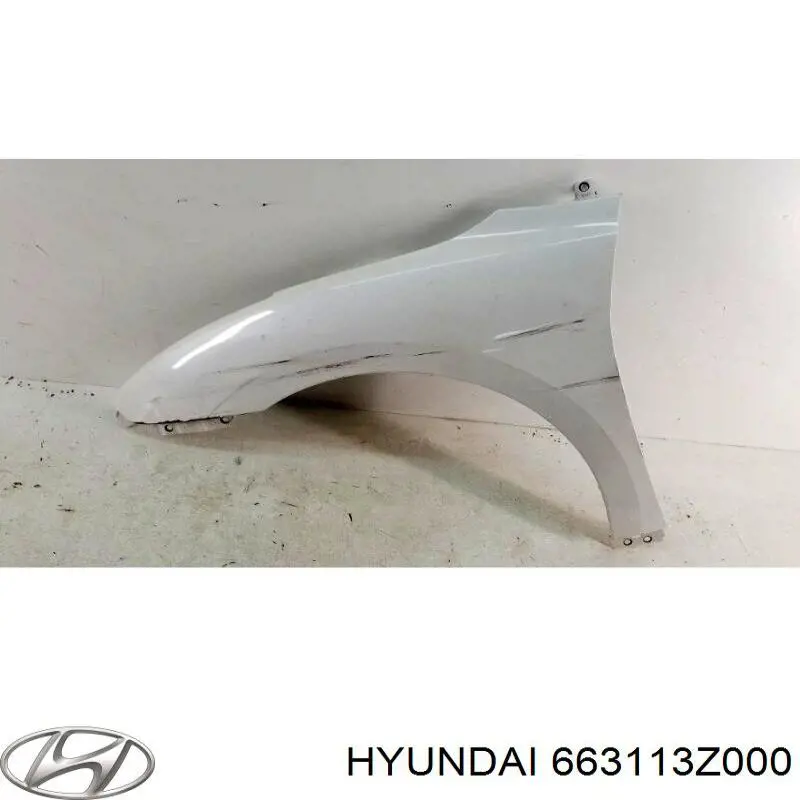 Błotnik przedni lewy Hyundai/Kia 663113Z000 cena, od 190,80 USD
