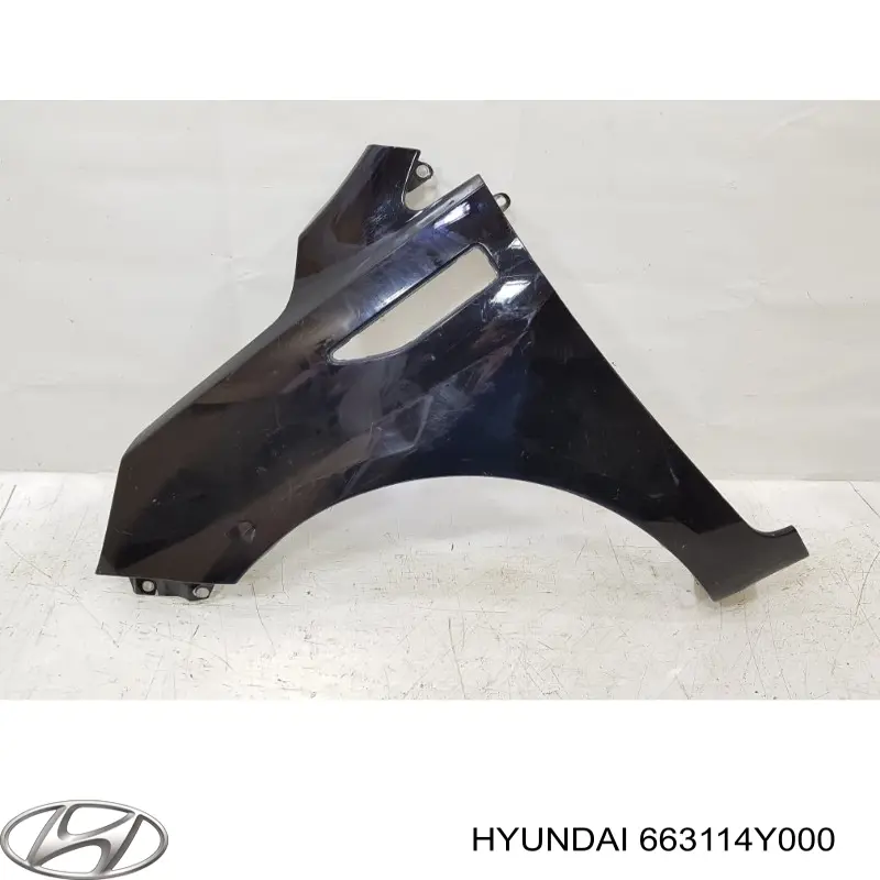Do koszyka 663114Y000 Hyundai/Kia Błotnik przedni lewy