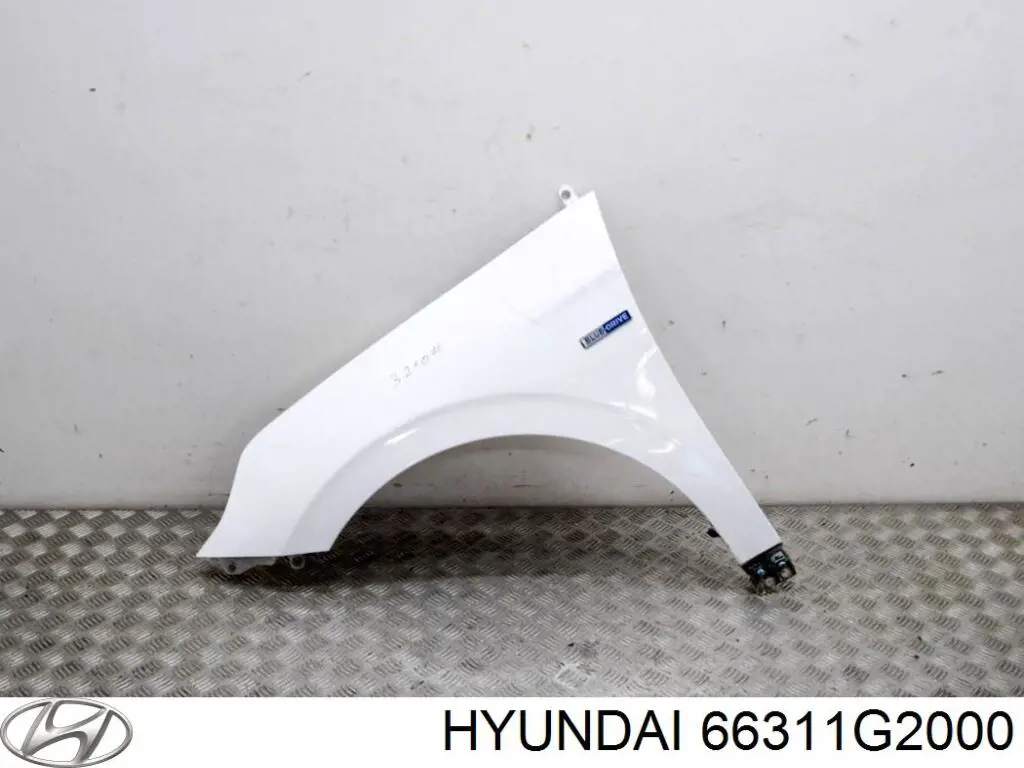66311G2000 Hyundai/Kia Błotnik przedni lewy