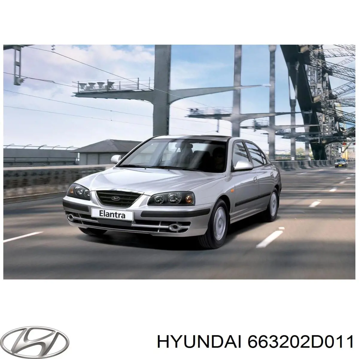 Do koszyka Błotnik przedni prawy Hyundai Elantra III XD