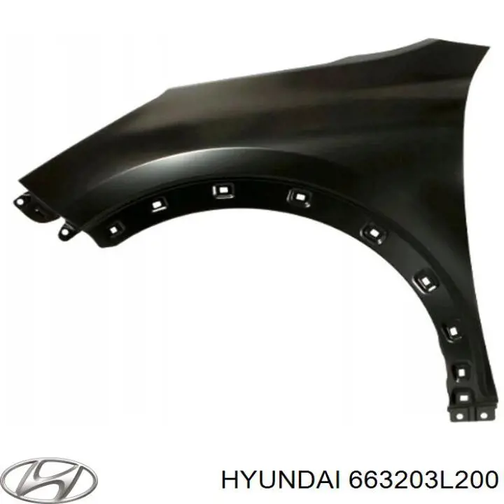 Błotnik przedni prawy do Hyundai Grandeur  TG