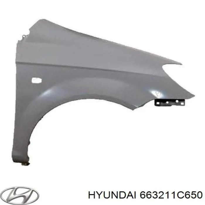 663211C650 Hyundai/Kia Błotnik przedni prawy