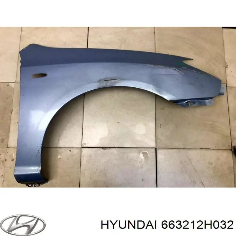 663212H032 Hyundai/Kia Błotnik przedni prawy