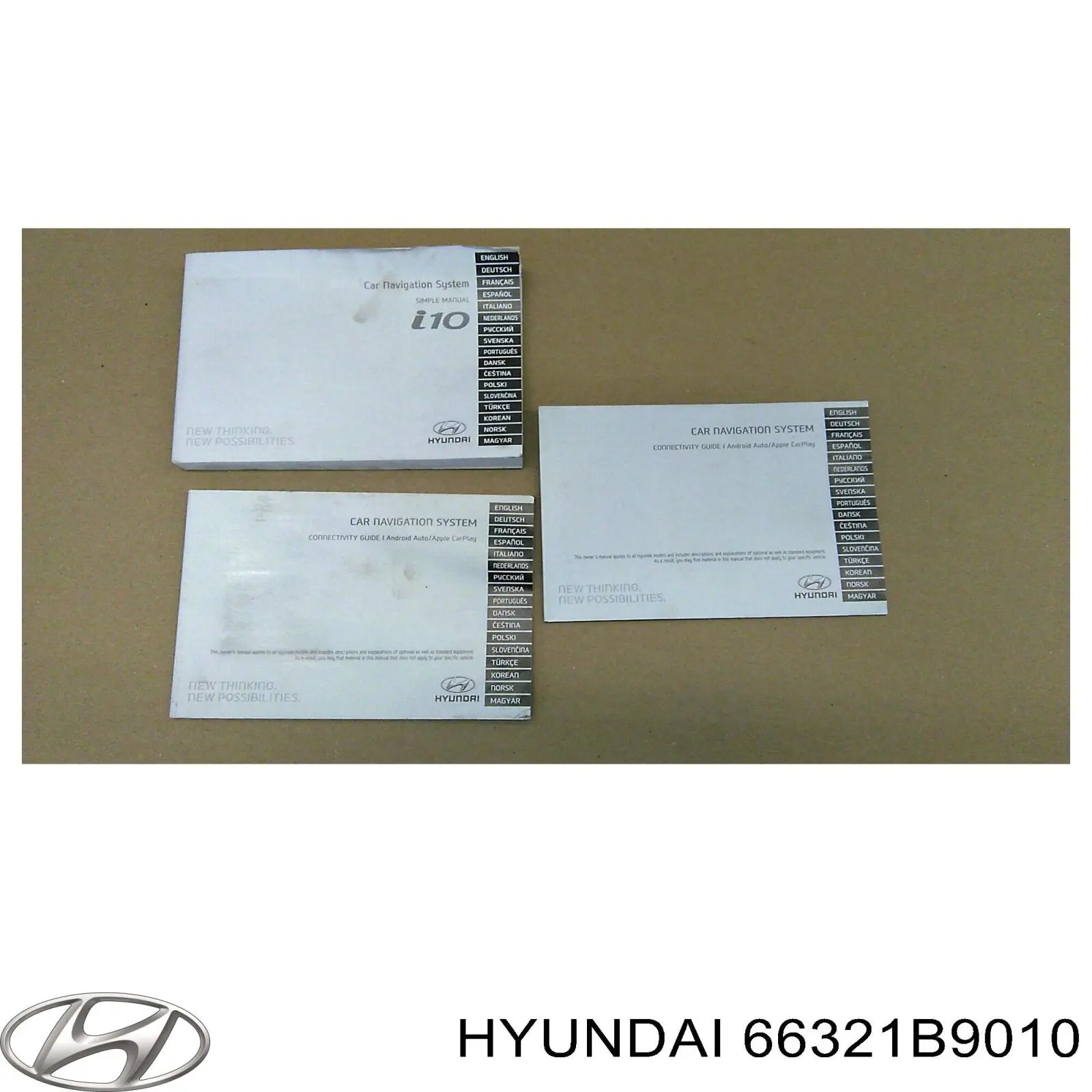 66321B9010 Hyundai/Kia Błotnik przedni prawy