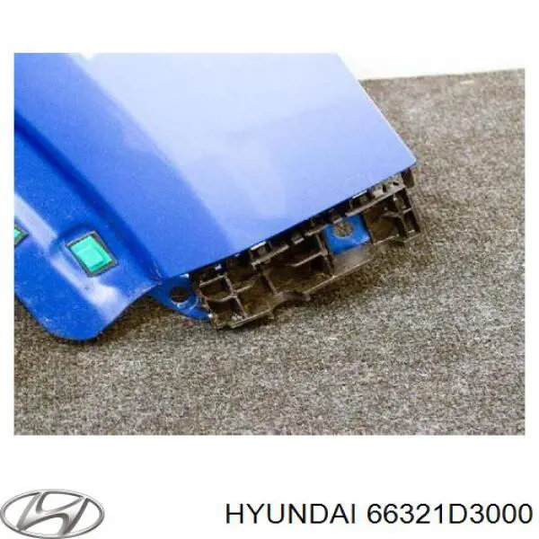 66321D3000 Hyundai/Kia Błotnik przedni prawy