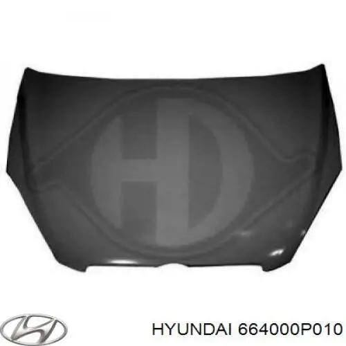 Maska silnika Hyundai/Kia 664000P010 cena, od 220,07 USD