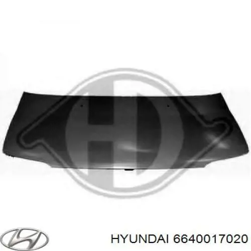 Maska silnika Hyundai/Kia 6640017020 cena, od 221,90 USD