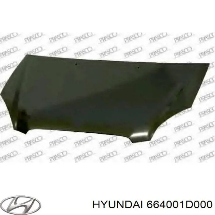 Maska silnika Hyundai/Kia 664001D000 cena, od 170,69 USD
