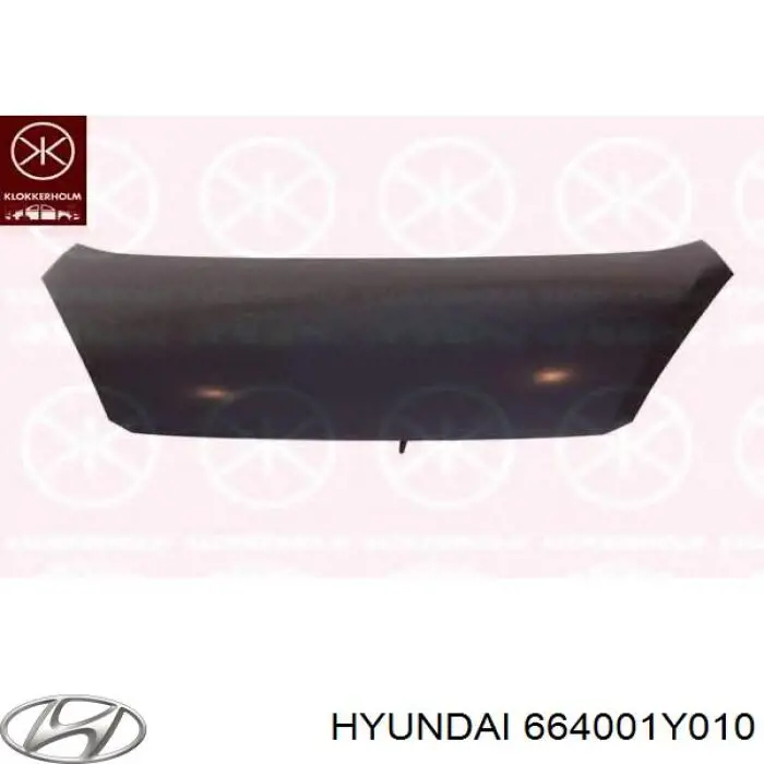 664001Y010 Hyundai/Kia Maska silnika