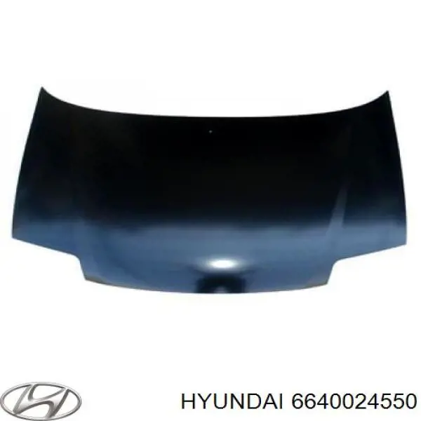  Maska silnika Hyundai Pony 