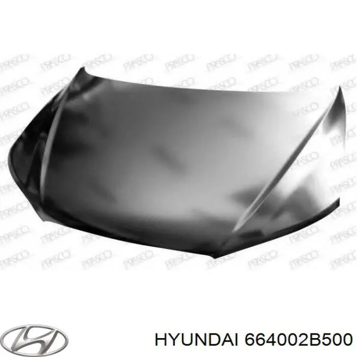 Maska silnika Hyundai/Kia 664002B500 cena, od 411,63 USD