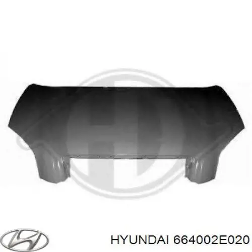 664002E020 Hyundai/Kia Maska silnika