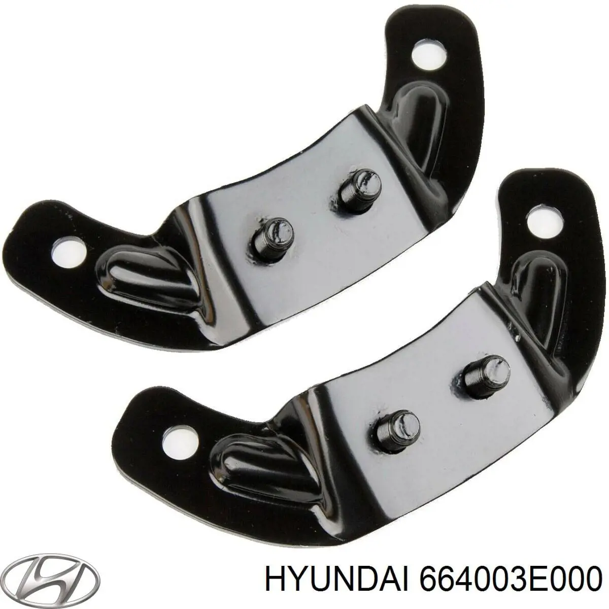 Do koszyka 664003E000 Hyundai/Kia Maska silnika