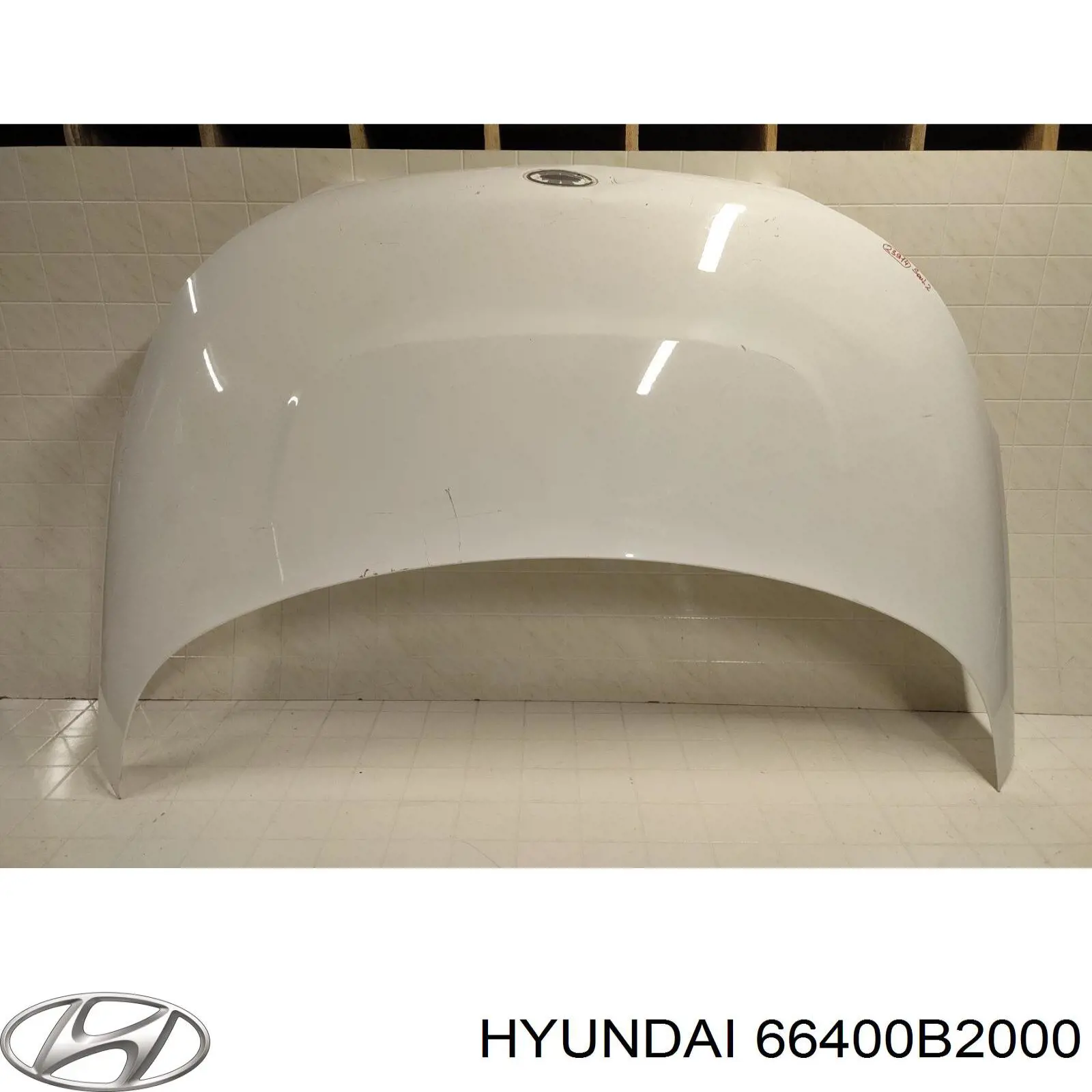 Do koszyka 66400B2000 Hyundai/Kia Maska silnika