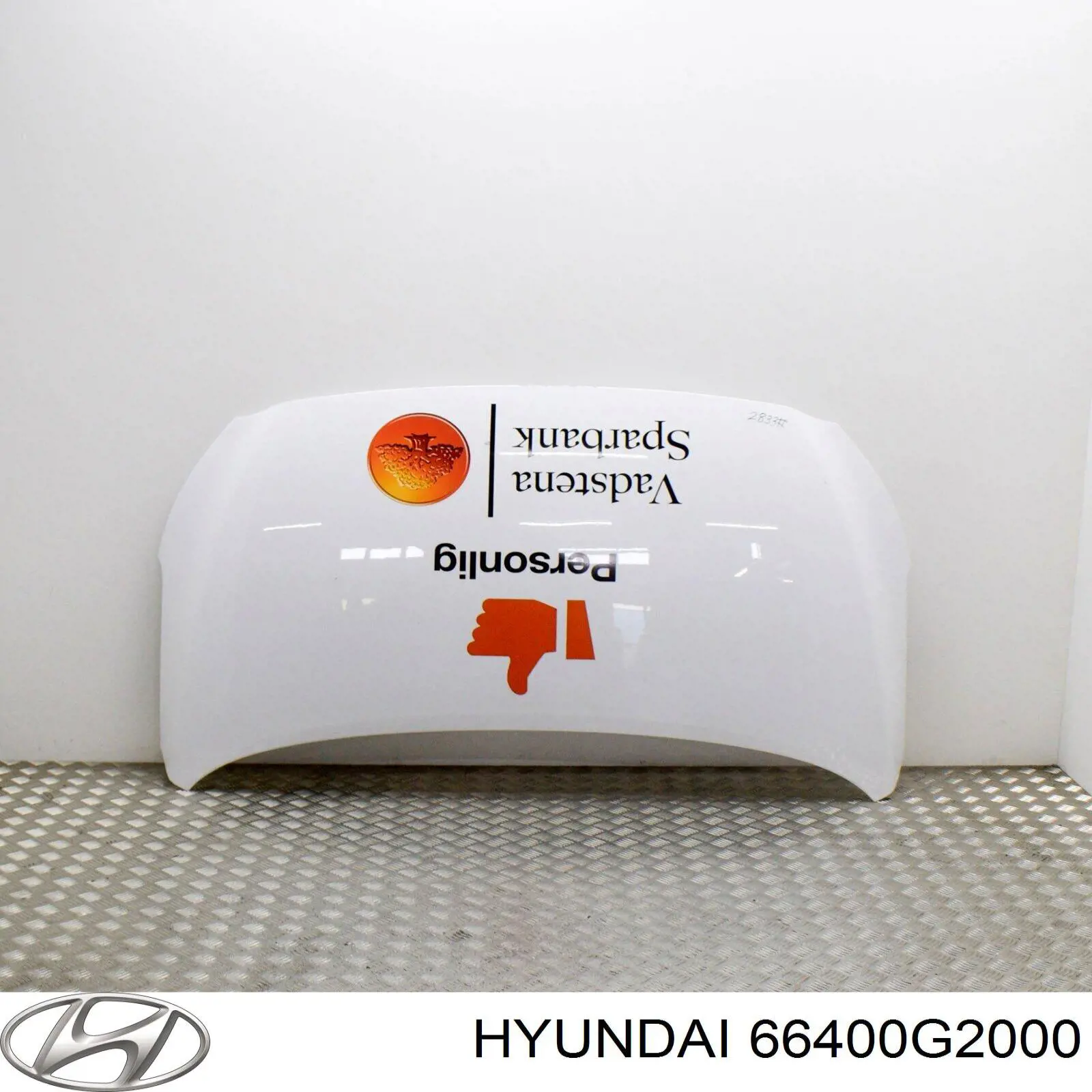Do koszyka 66400G2000 Hyundai/Kia Maska silnika