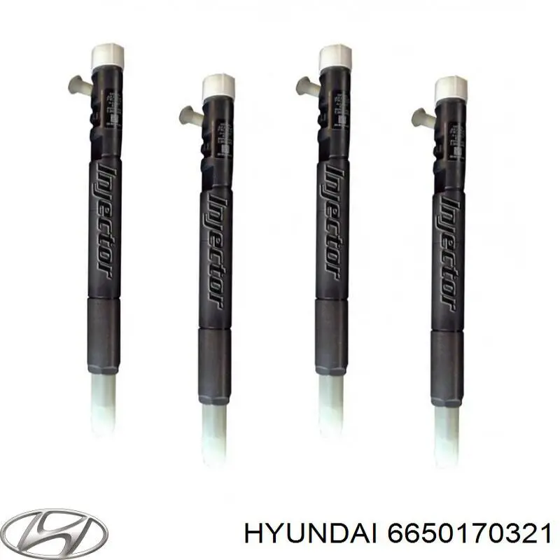 Wtryskiwacz paliwa Hyundai/Kia 6650170321 cena, od 155,60 USD